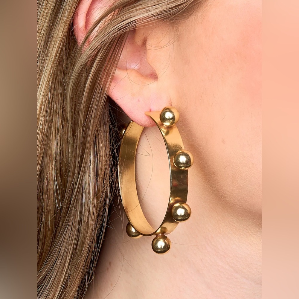 Ever Alice Jamie Hoop Earrings